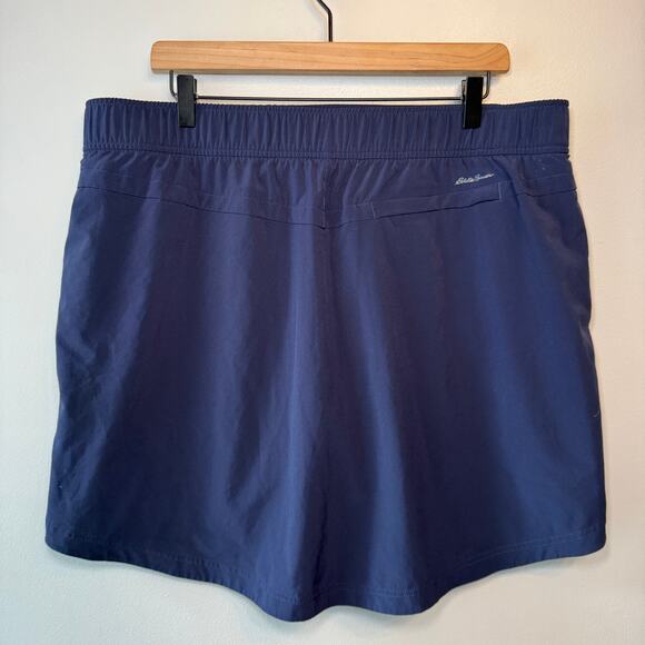 Eddie Bauer Women's Athletic Tennis Skort with Pockets Navy Blue Size X-Large - Picture 6 of 7